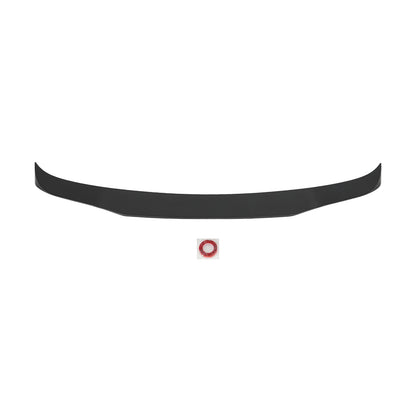 For 2012-2025 Dodge Durango All Models Car Middle Spoiler Rear Trunk Wing Glossy Black Carbon Fiber Painted Car Accessories