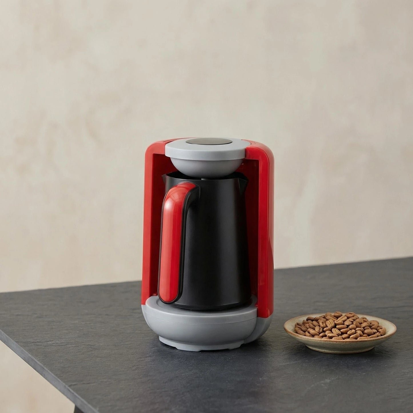 Smart digital display Turkish electric coffee maker, 480ml portable tea maker, coffee brewer