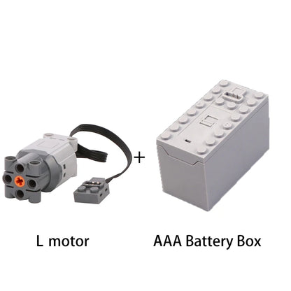 88002 80003 80004 High-Tech Parts MOC Motor Servo Power Functions Motor Multi Tool PF Model Building Blocks Compatible With LEGO