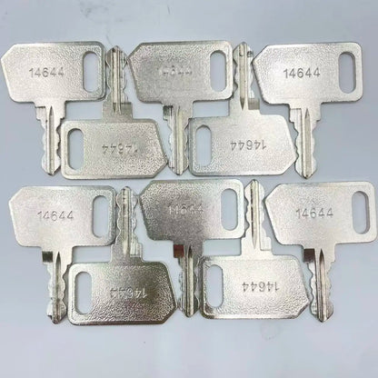 1/5/10PCS 14644 M516 15271326 Ignition Starter Key Fit Terex Generation 7 Articulated Dump Truck ADT
