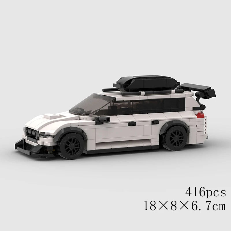 MOC Speed Car Miata MX-5 NA M3 Super Race Sport Vehicle Model Building Block Technical Racing Brick Toy Christmas Gift City