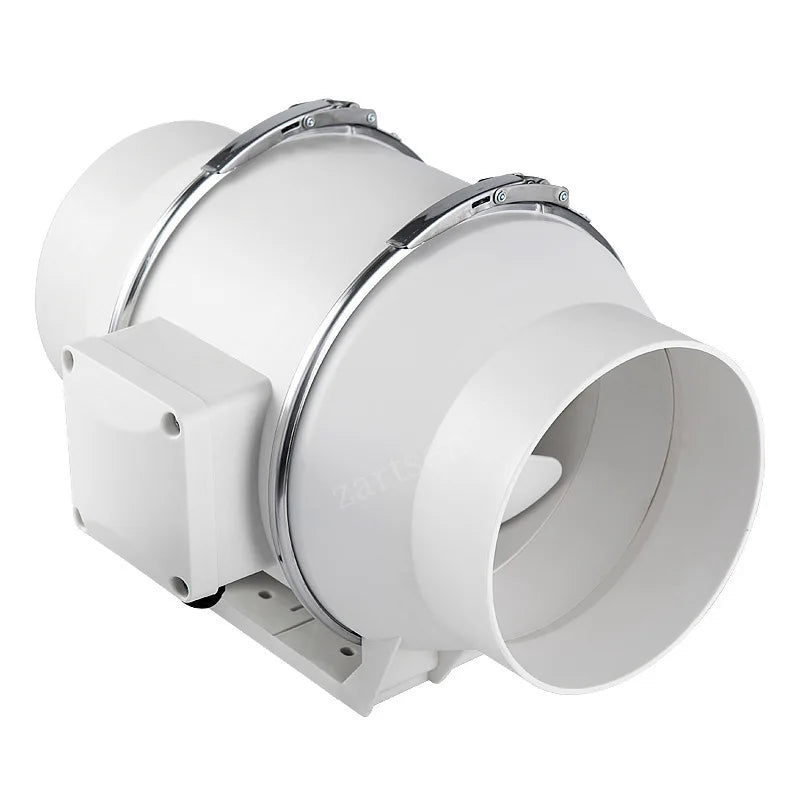 Duct Round 3/4/5/6/8Inch Exhaust Ventilation Fan Kitchen Household Extractor Fan Bathroom Exhaust Fans