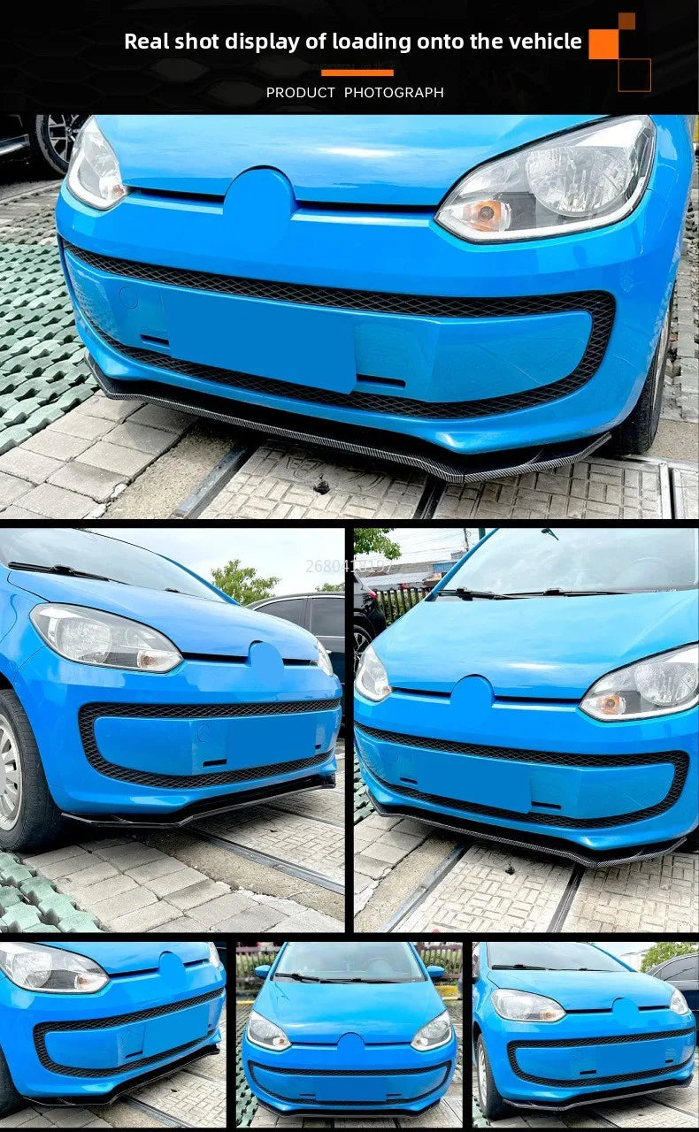 For Volkswagen VW UP 2011-2015 Front lip front shovel surround spoiler exterior modification parts