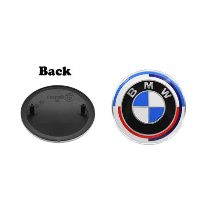 For BMW E39 E46 E87 E60 E90 Ac E30 E36 G20 74mm82mm Hood Emblem Car Front Bonnet Logo Trunk Cover Badge Auto sticker Accessories