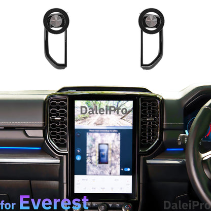 For Ford Everest 2023 2024 2025 Car Phone Holder Car Wireless Charging Mount Custom Designed Dual Phone Holder Base Accessories