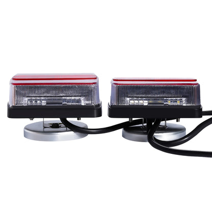 3256807765834798Led Trailer Tail Light Set, 12v, With 7-Pin Plug, Durable Material, Easy To Install, Improves Visibility, Licens