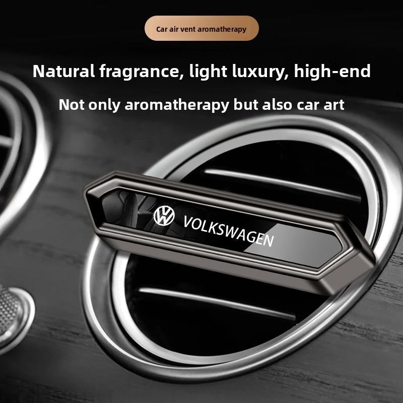 for Volkswagen Car Air outlet Fragrance Holder, Car air conditioning outlet perfume, light luxury decoration, long-lasting fragr