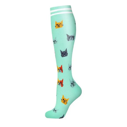 New Compression Socks Varicose Vein Nurse Sports Running Calf Pressure Stockings Protect Bare Feet Support Gradient Pressure