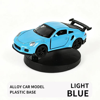 Car Individuality Center Console Decoration Sports Car Drift Rotating Car Decor Auto DashboardTurning Racing Model Decoration