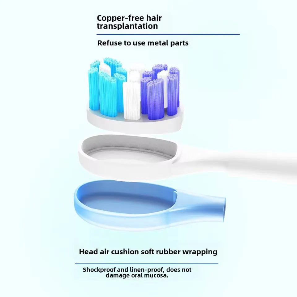 Replacement Toothbrushes Head for Usmile All Series Usmile Y1S/Y4/U1/U2/U3/P1/P4 Sonic Electric Toothbrush Soft Silicone Nozzles