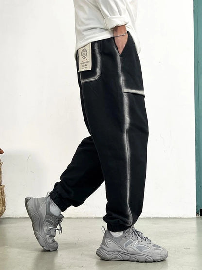 High Quality Streetwear Baggy Sweatpants Hip Hop Mens Clothing Harajuku Plus Size Casual Sport Pants Korean Fashion Joggers Men