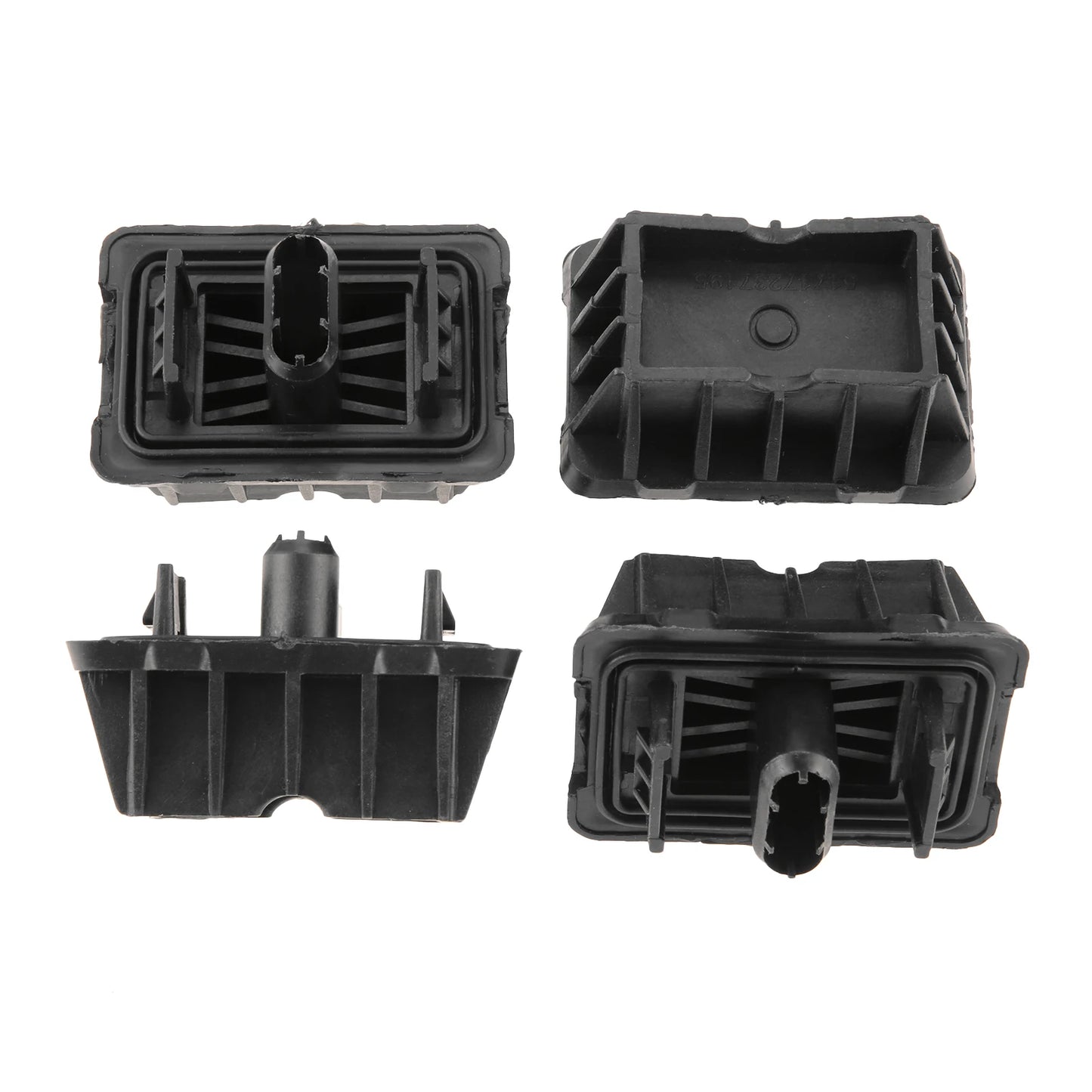 4Pcs Plastic Auto Rubber Lifting Jack Pads Under Car Support Pad 51717237195 for BMW 1 3 5 6 7 Series X1 E81 E82 E90 F10 F11 F13
