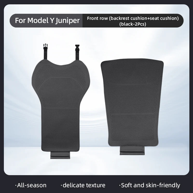 For Tesla Model Y Juniper/Model 3 Highland front and rear seat cushions,Seat cover,Car seat,protection pad Interior accessories