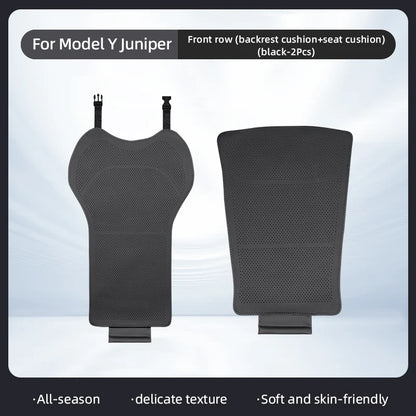 For Tesla Model Y Juniper/Model 3 Highland front and rear seat cushions,Seat cover,Car seat,protection pad Interior accessories