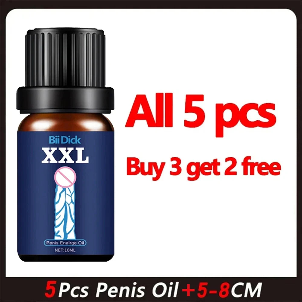 Penis Permanent Thickening Growth Man Massage Enlargement Oils Cock Erection Enhance Big Dick Enlarge Liquid Men Adult Products