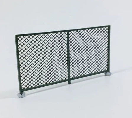 1/64/87 HO Scale Outland Model City Railway Fence Bleachers Benches Scene Model