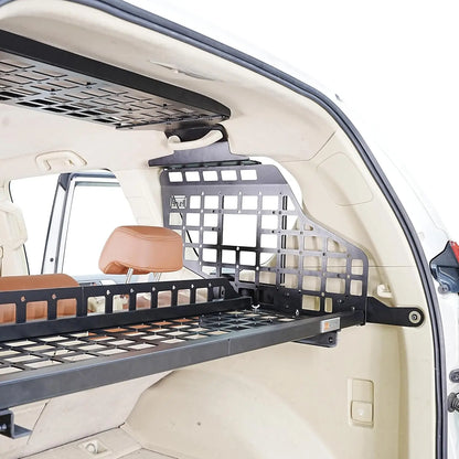 CGZ Molle Panels Fit for Toyota Land Cruiser Prado J150 / Lexus GX460 2010-2022 Rear Trunk Cargo Shelf Storage Organizer Racks