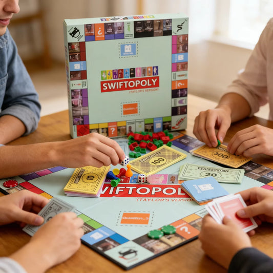 Swiftopoly Taylor Edition Monopoly Board Game Taylor Swift Fan Customized Edition Swift Album Themed Party Game