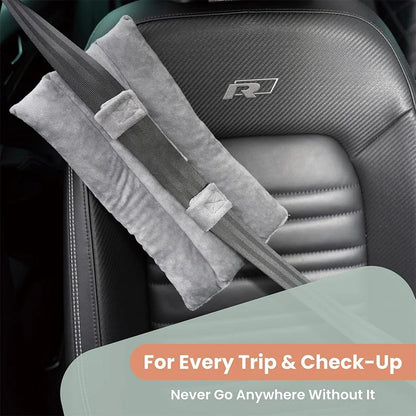 Universal Comfort Car Seat Belt Shoulder Pads Soft Polyester Protection Soft And Comfortable Accessory for Adults And Teens