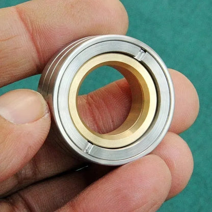 EDC Metal Detachable Mechanic Ring Fingertip Gyroscope Toy Rotating Magnetic Rhythm Stress Relief антистресс  Office Adult Gift