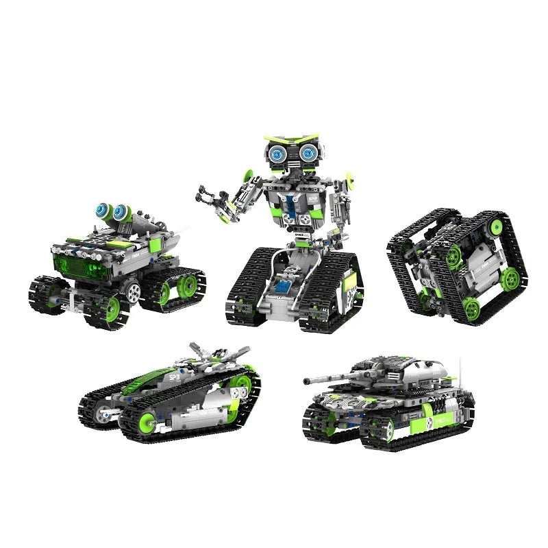 5in1 Technic Robot Building Blocks Set - DIY Programming Remote Control Educational Puzzle Toy for Assembly Gift