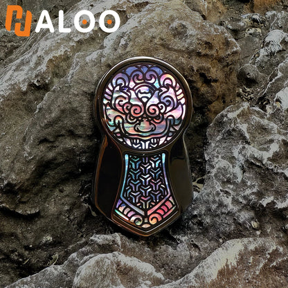 HalooPlayer Fritillaria Tangxuanjia Slider Fidget Spinner EDC Fidget Toys Stress Reliever Anti Anxiety Hand Spinner for Adult