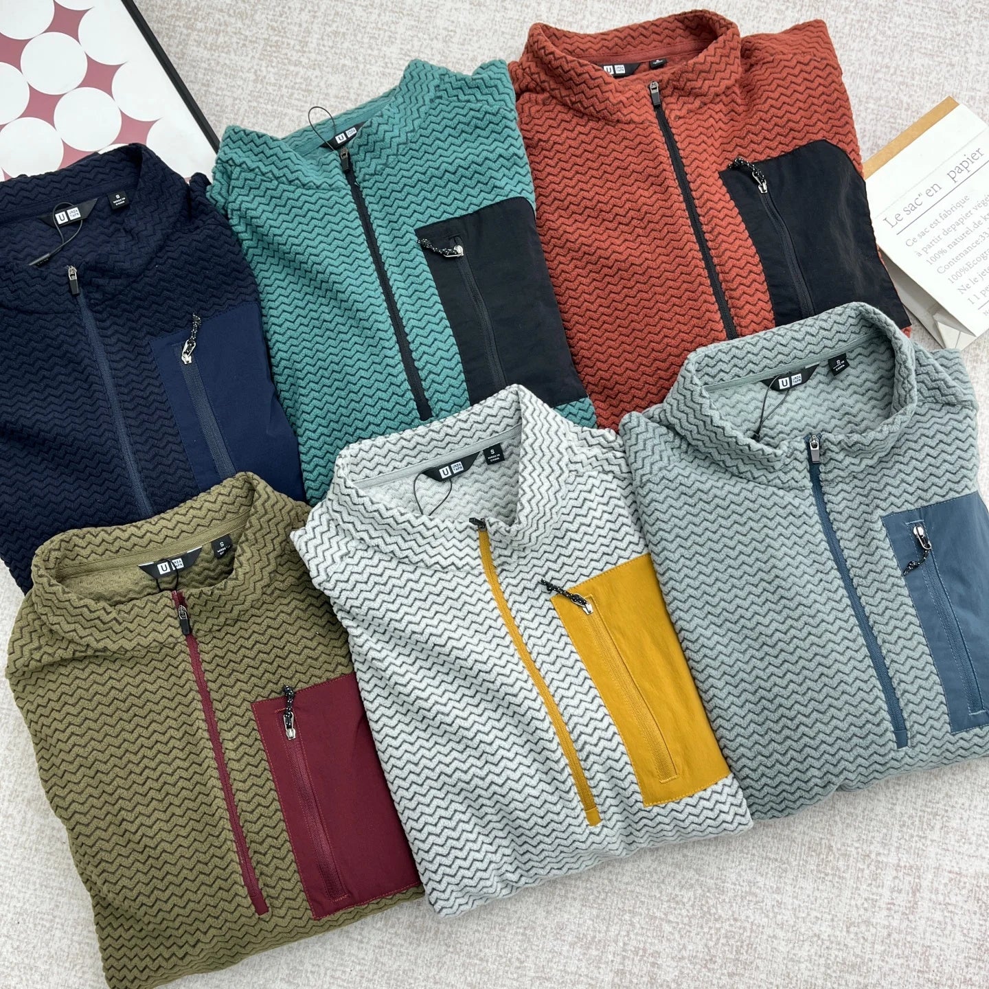 Warm Fleece Lined Hoodie Long Sleeve Zip up Stand Collar Unisex Winter Sweatshirt Soft Double Sided Fleece Comfortable Base L...