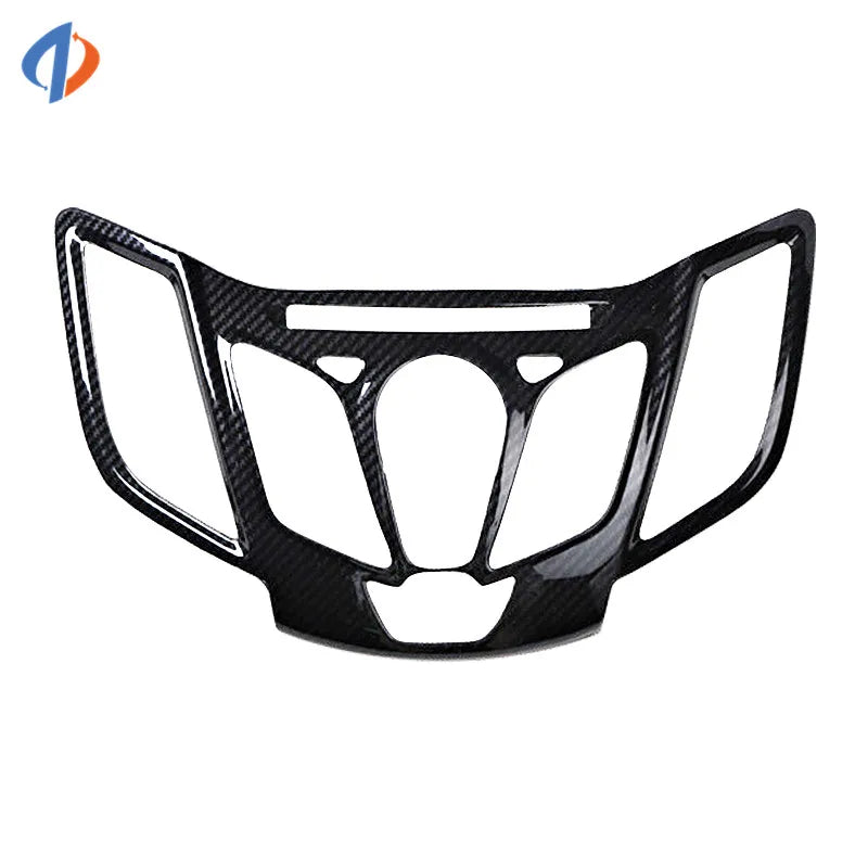 For Ford Fiesta 2009-2013 2011 2012 2013 Center Control CD Player Panel Frame Trim Cover Sticker