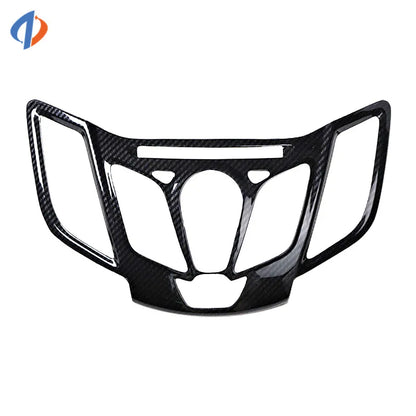 For Ford Fiesta 2009-2013 2011 2012 2013 Center Control CD Player Panel Frame Trim Cover Sticker