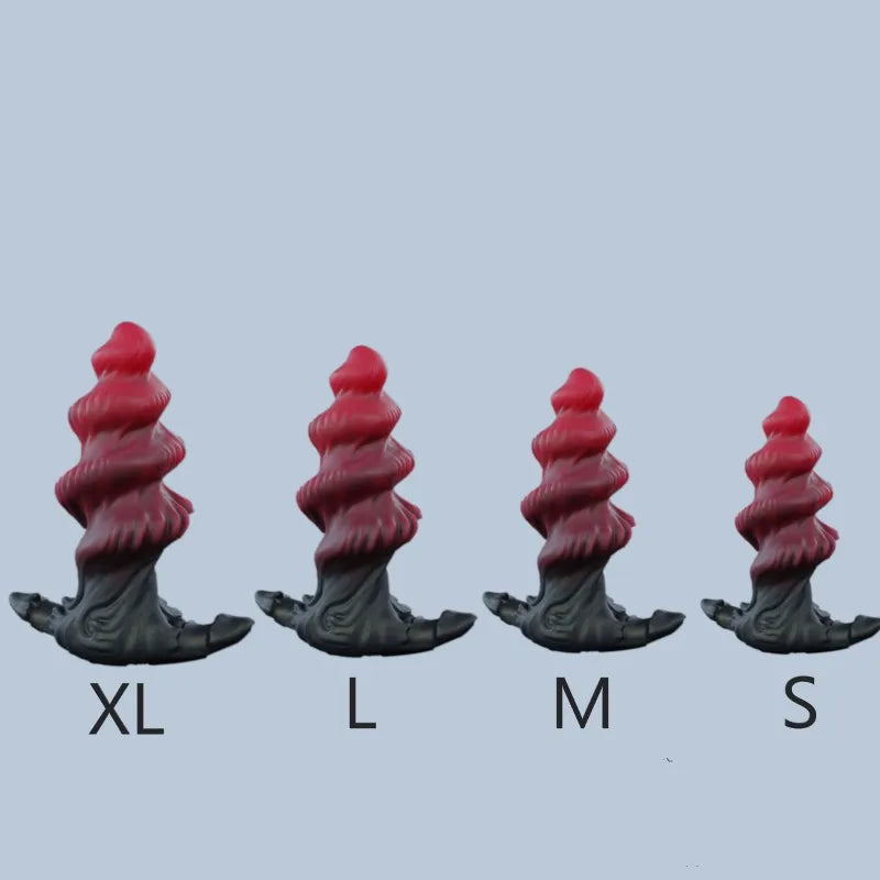 Dildo Huge Anal Plug Spiral Sex toys Butt For Men Prostate Massager Anal Penetration Dilation Male Masturbator G-point Stimulate