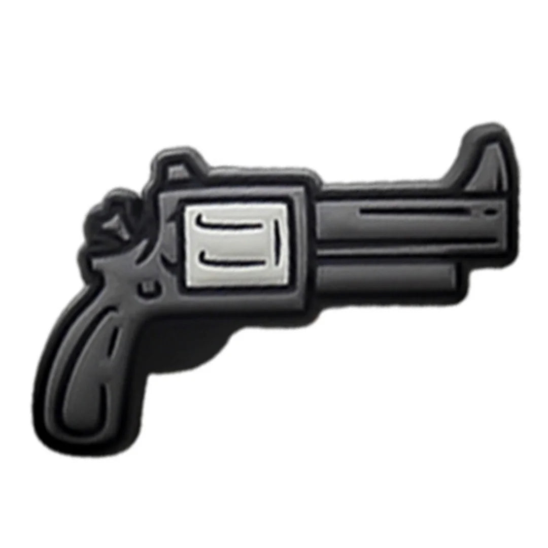 8Pcs Cartoon Weapon Gun Bomb PVC Sandals Shoe Decoration Garden Shoes Button Accessories Shoes Charms For Bracelets DIY Backpack