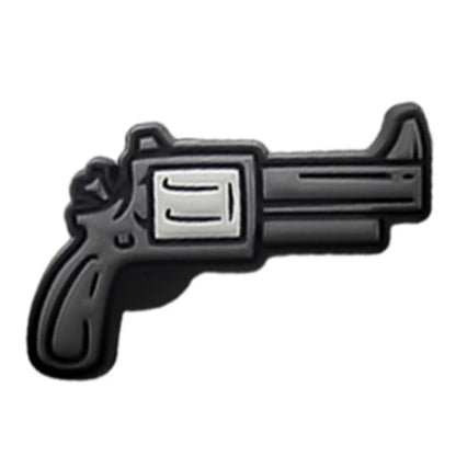 8Pcs Cartoon Weapon Gun Bomb PVC Sandals Shoe Decoration Garden Shoes Button Accessories Shoes Charms For Bracelets DIY Backpack