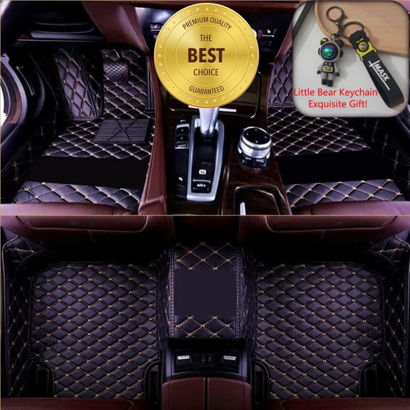 Customized Fit for Foton Tunland V7 Car Floor Mats Car Accessories Tailored Waterproof Auto Carpet Mats Left/Right-hand Drive