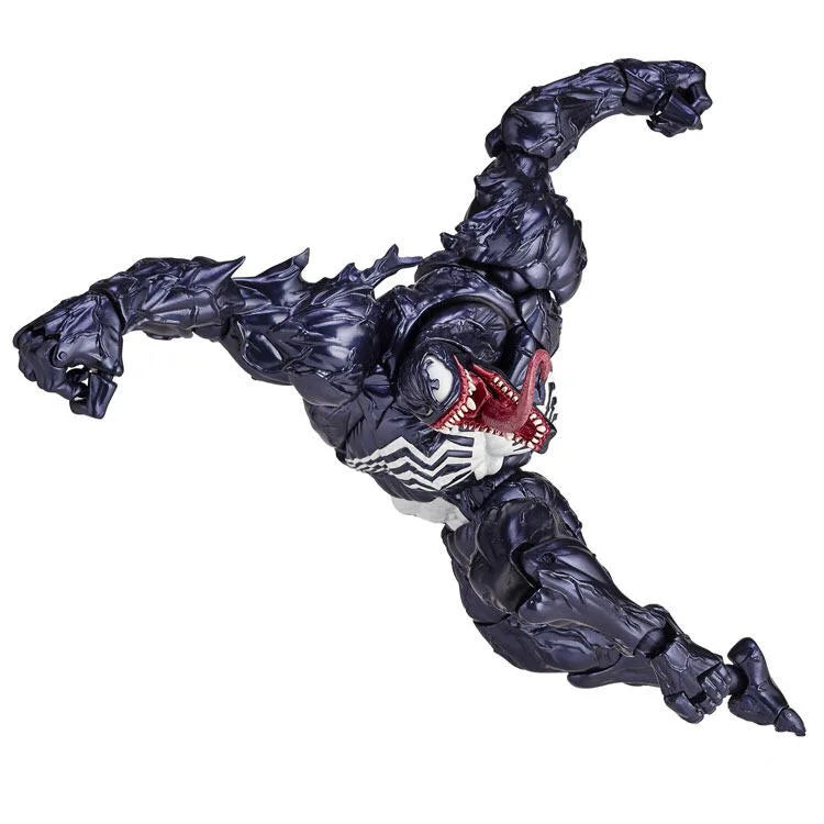 AMAZING YAMAGUCHI Carnage Venom Spider Man Marvel legends Action Figure Joint Movable Change Face Statue Model kids for Toy Gift