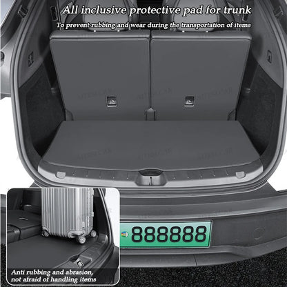 For Tesla Model YL Launch Trunk Mat Full Coverage Trunk Both Side Guards Seat Backrest Protective Pad Cargo Liner Anti Dirty Mat