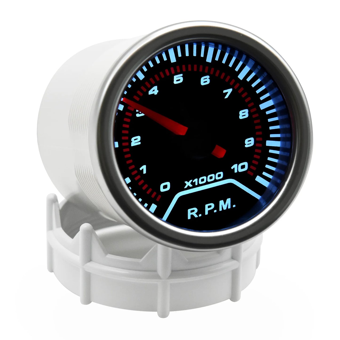 AD 52mm Water Temperature Gauge + 10mm Sensor  Boost Gauge Bar Psi Vacuum Oil Temp Press Voltmeter Tachometer RPM Car Gauge Pods
