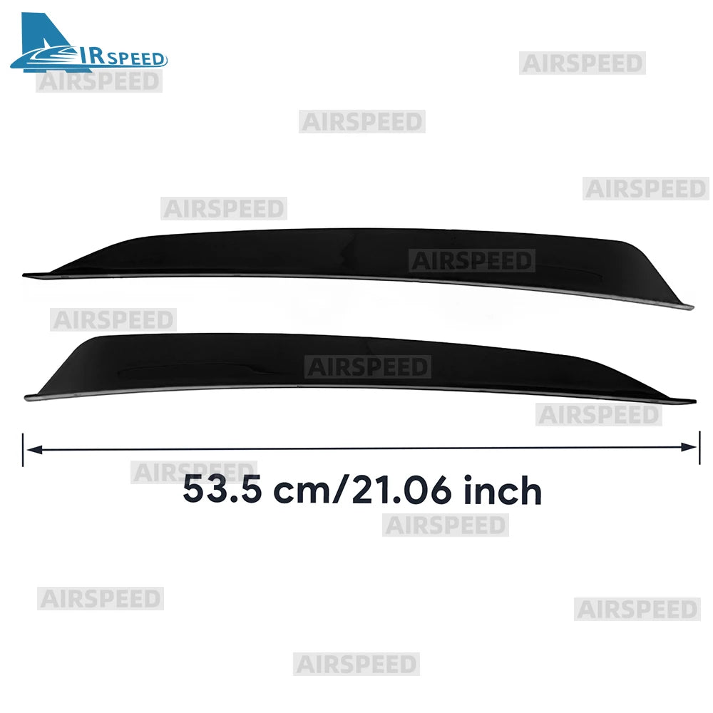 For BMW M3 G80 Car Roof Side Wing Spoiler Lip ABS Cover Sticker for G80 M3 2020 2021 2022 2023 2024 2025