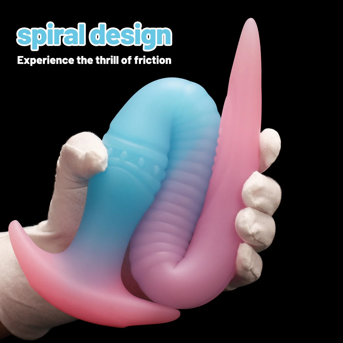 AnalLarge Tentacles Anal Plug Adult Masturbation Toy in Four Sizes, Soft and Safe Liquid Silicone Material, G-spot Anal Stimula