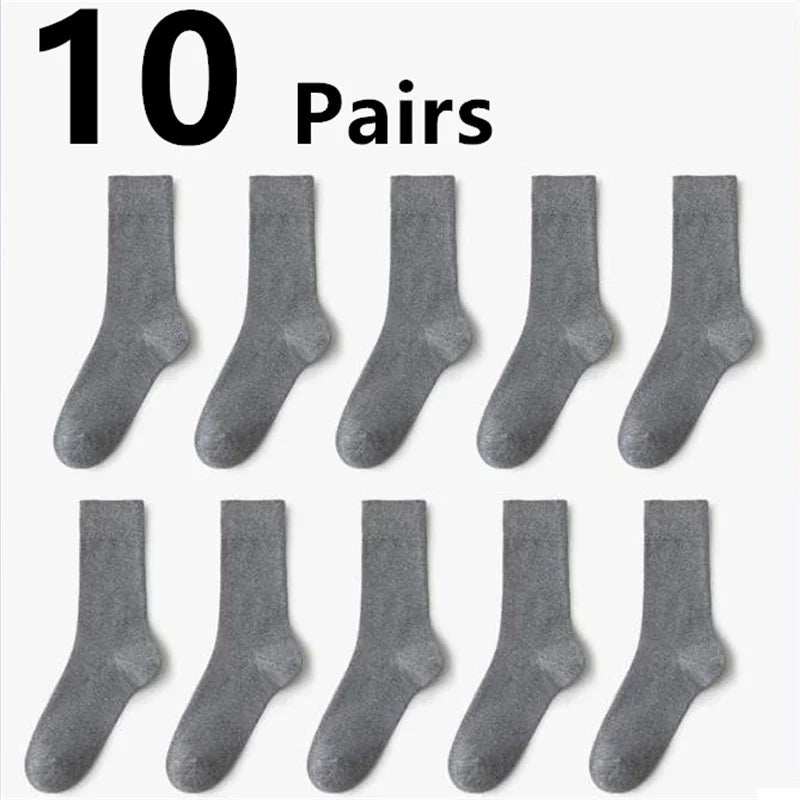 5/10 Pair male Non Binding Diabetes Socks Comfortable Breathable Socks Suitable For Elderly Man For Fat Feet Men Plus Size 39-48