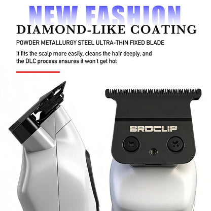 Professional Cordless Barber White Kit For Men Hair Clipper 7500RPM  Electric Hair Trimmer 7700RPM X Series Shaver 8000RPM With