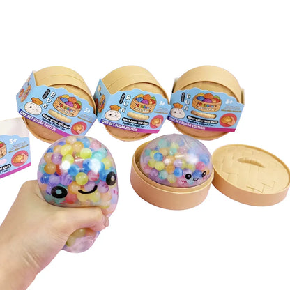 Dumpling Squishy Mysteries Dumplings Stress Relief Fidget Toys Home Office Desk Accessories Party Gift Mystery Dumpling Squishy