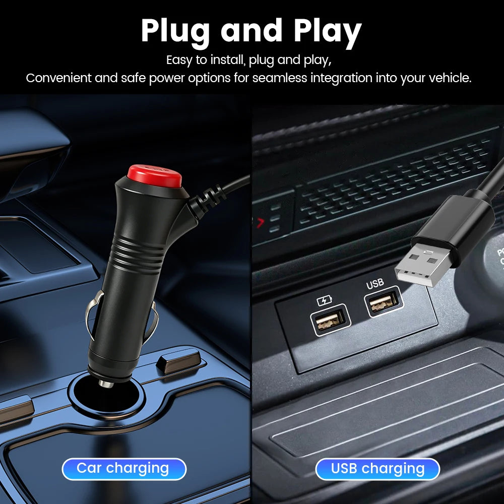 4pcs Starlight LED Car Floor Mats, App Control Washable Fiber Optic Lights Universal Automotive Decoration Atmosphere Light