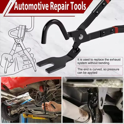 Car Exhaust Hanger Pliers High Carbon Steel Bracket Removal Pliers Non-slip Separate Rubber Bracket Hanger Support Removal Tool