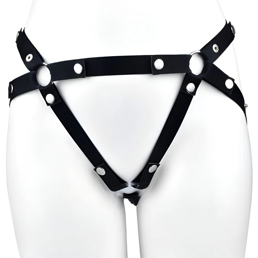 ANOSX Multi Style Elastic Band Auxiliary Chastity Belt For Male Chastity Cage Lock Underwear Harness Scrotum Ring Sex Toys Men