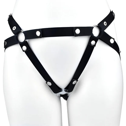 ANOSX Multi Style Elastic Band Auxiliary Chastity Belt For Male Chastity Cage Lock Underwear Harness Scrotum Ring Sex Toys Men