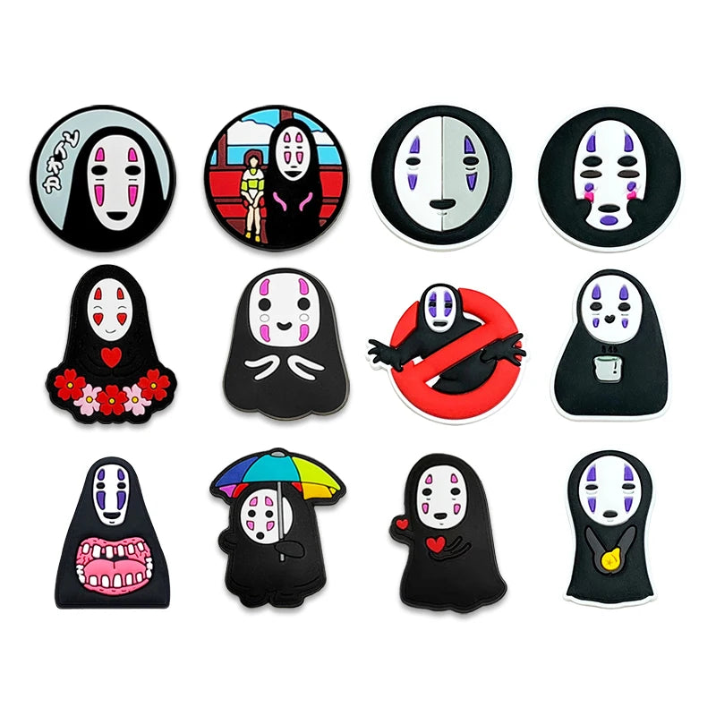 Japanese Cute Beast High-Quality Shoes Charms DIY PVC Shoe bag Accessories For Wristband Pendant Decoration Xmas Gifts