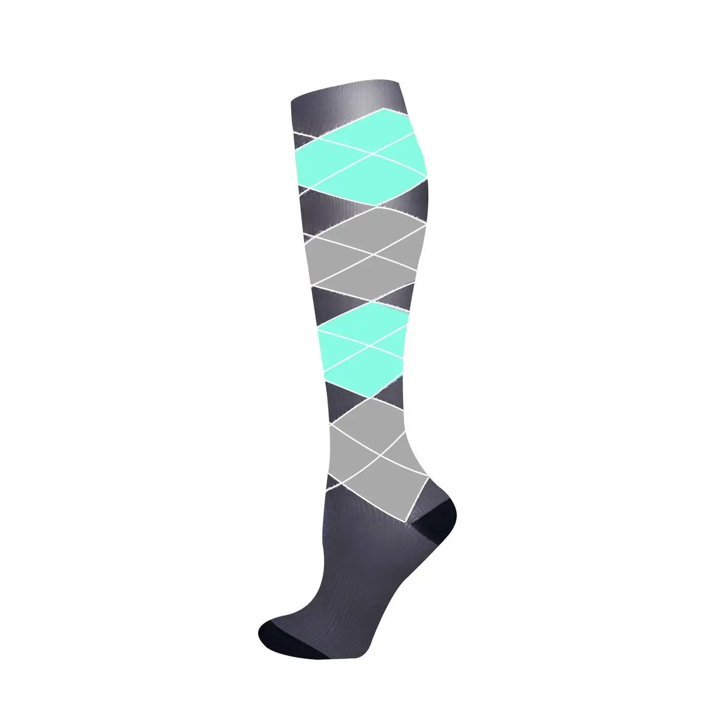 New Compression Socks Varicose Vein Nurse Sports Running Calf Pressure Stockings Protect Bare Feet Support Gradient Pressure