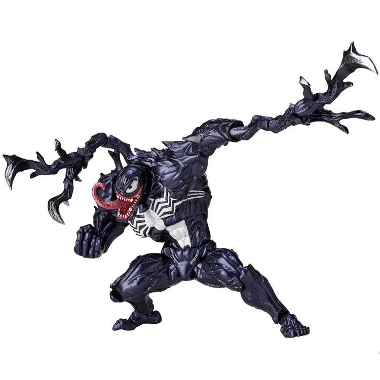 AMAZING YAMAGUCHI Carnage Venom Spider Man Marvel legends Action Figure Joint Movable Change Face Statue Model kids for Toy Gift