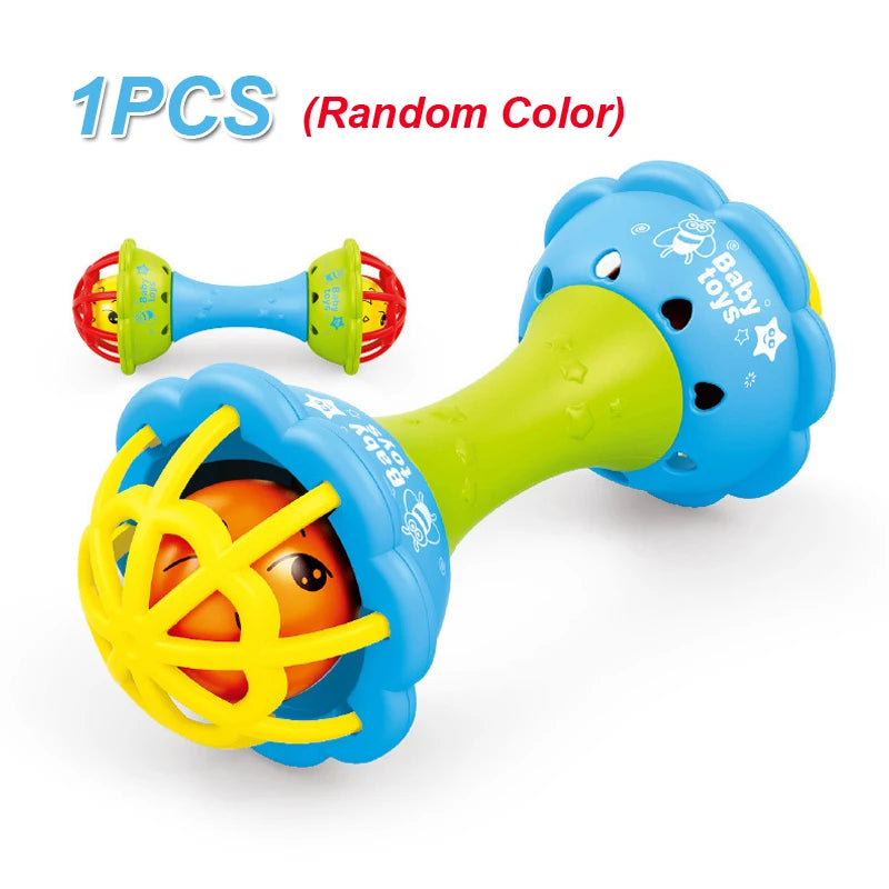 Baby Rattles Toys Set Infant Grab Shake Rattle Sensory Teether Babies Development Learning Music Toy Newborn First Birthday Gift
