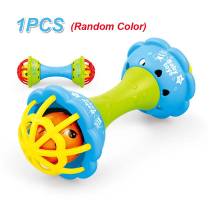 Baby Rattles Toys Set Infant Grab Shake Rattle Sensory Teether Babies Development Learning Music Toy Newborn First Birthday Gift